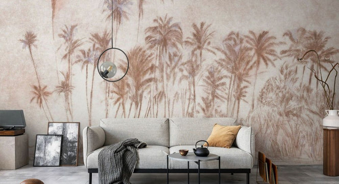 PHOTOWALL / Backwoods - Warm Mahogany (e92760)