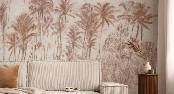 PHOTOWALL / Backwoods - Warm Mahogany (e92760)