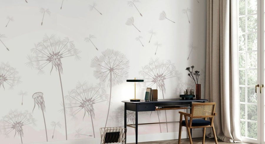 PHOTOWALL / Dreamy Dandelions (e92827)