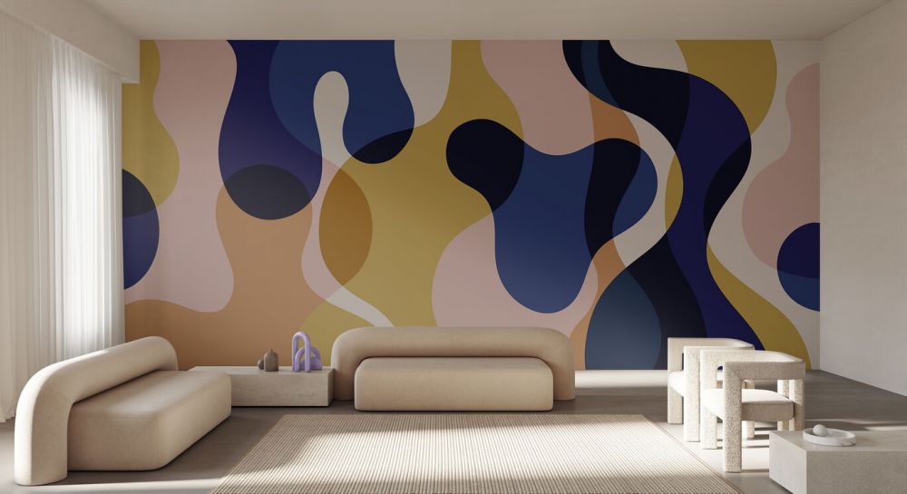 PHOTOWALL / Chroma Play - Blue (e92847) | 輸入壁紙専門店
