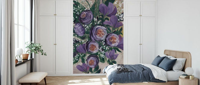 PHOTOWALL / Aaliyah Painterly English Roses (e92925)