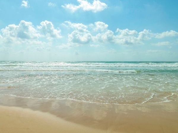 PHOTOWALL / Beautiful Beach with Cloudscape (e92965)