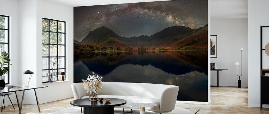 PHOTOWALL / Milky Way Across Buttermere Lake District (e92973)