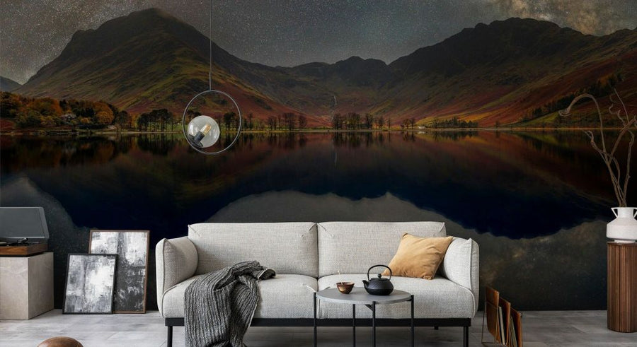 PHOTOWALL / Milky Way Across Buttermere Lake District (e92973)