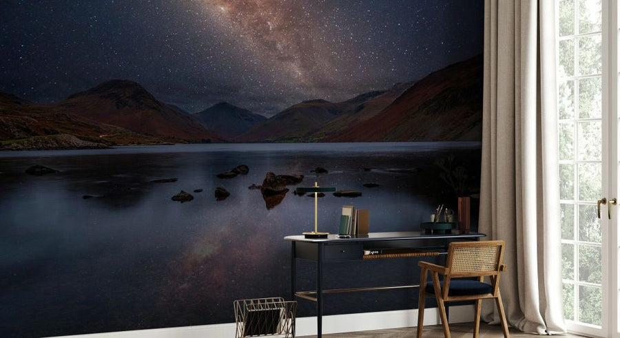 PHOTOWALL / Milky Way Across Buttermere Lake District III (e92975)