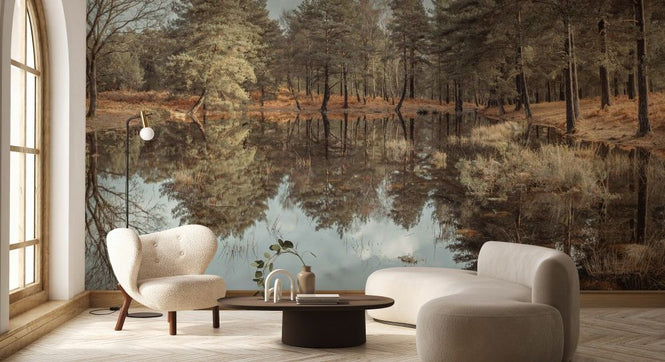 PHOTOWALL / Trees by the Lake (e92983)