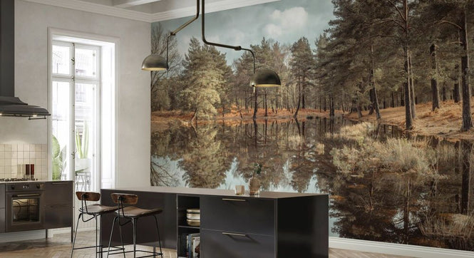 PHOTOWALL / Trees by the Lake (e92983)