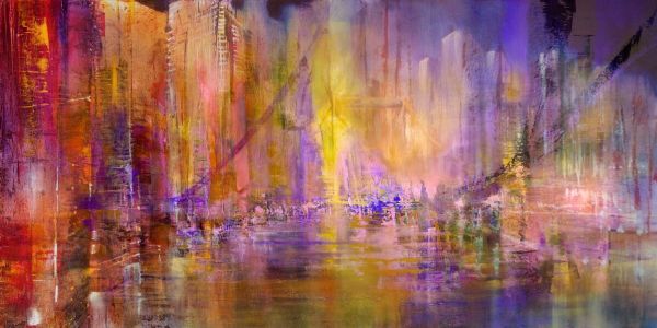 PHOTOWALL / Vibrant Life on the River III (e93041)