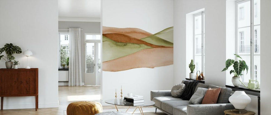 PHOTOWALL / Boho Watercolor Landscape II (e93056)