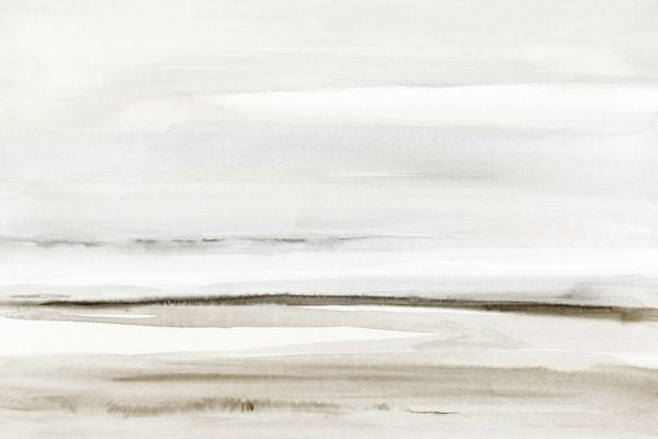 PHOTOWALL / Watercolor Seascape in Neutral Tones (e93061)
