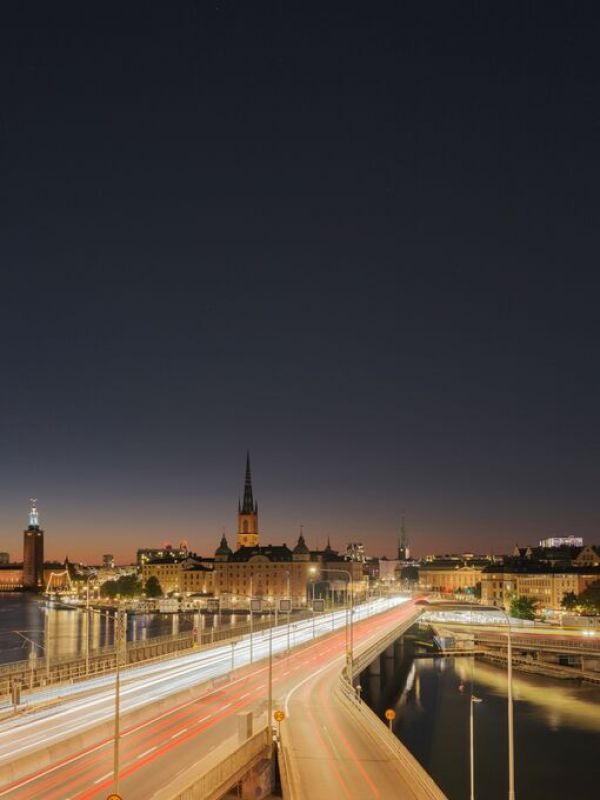 PHOTOWALL / Evening Traffic in Stockholm (e93093)