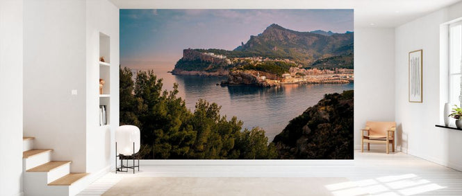 PHOTOWALL / View of Port de Soller in Mallorca Spain (e93109)