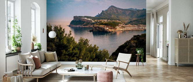PHOTOWALL / View of Port de Soller in Mallorca Spain (e93109)
