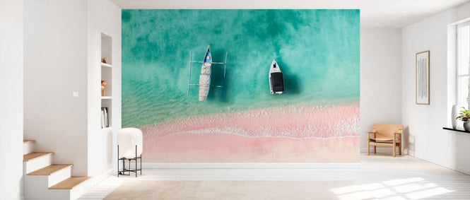 PHOTOWALL / Aerial Summer - Pink Beach Bali (e93134)