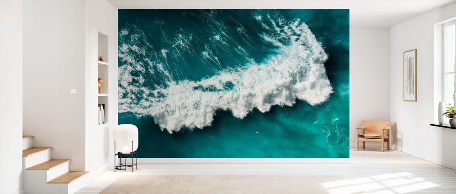 PHOTOWALL / Aerial Summer - Seagreen Wave (e93135)