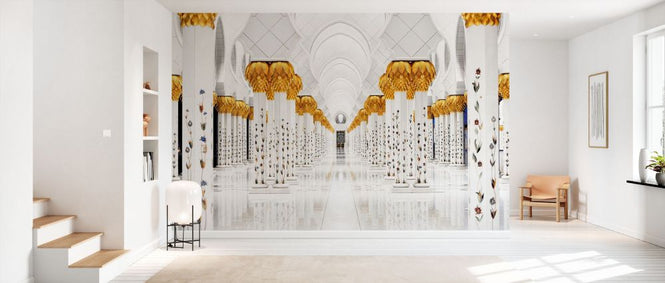 PHOTOWALL / White Mosque - Perspective (e93155)