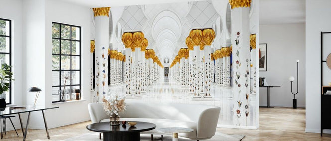 PHOTOWALL / White Mosque - Perspective (e93155)