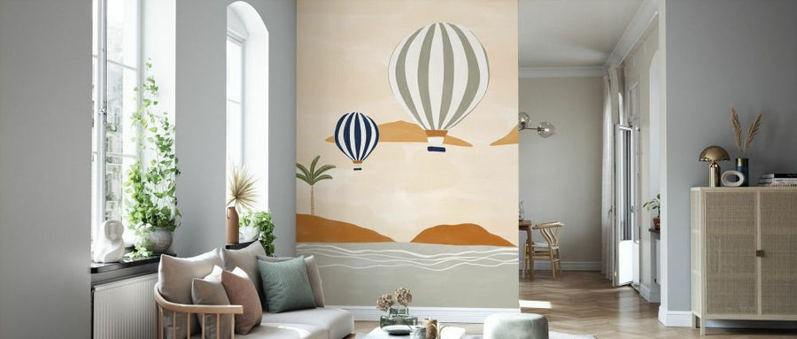 PHOTOWALL / Air Balloons in Desert (e93273)