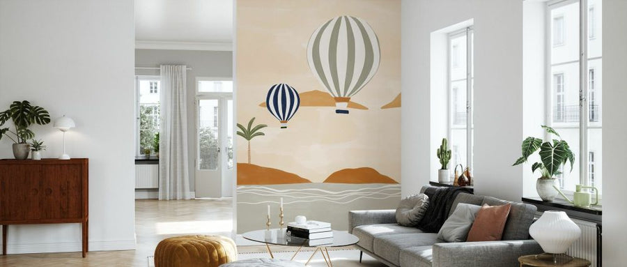 PHOTOWALL / Air Balloons in Desert (e93273)