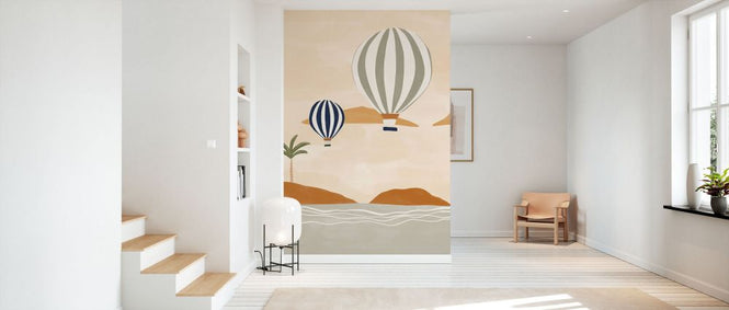 PHOTOWALL / Air Balloons in Desert (e93273)