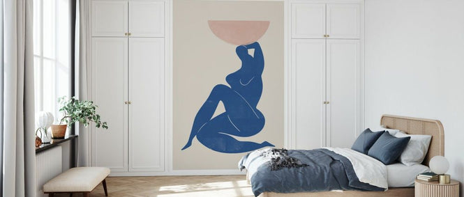 PHOTOWALL / Vase and Woman (e93303)