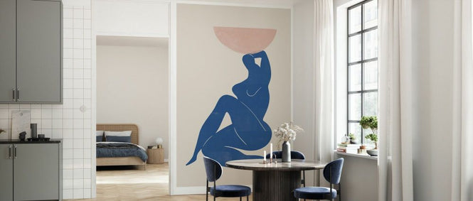 PHOTOWALL / Vase and Woman (e93303)