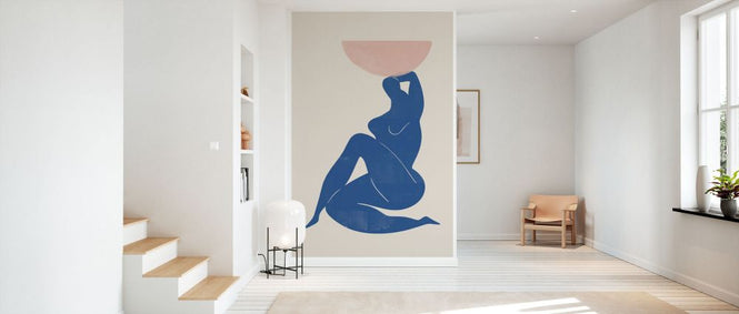 PHOTOWALL / Vase and Woman (e93303)