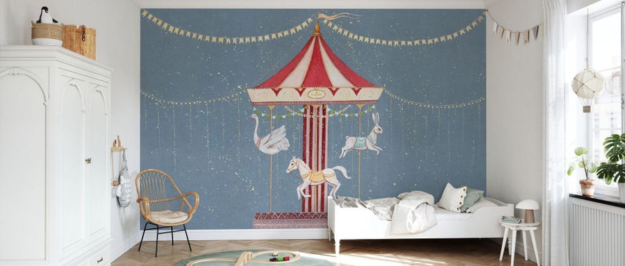 PHOTOWALL / Carousel - Blue (e93333)