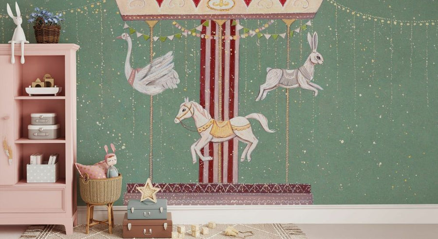 PHOTOWALL / Carousel - Green (e93334)