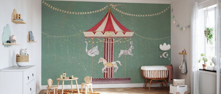 PHOTOWALL / Carousel - Green (e93334)