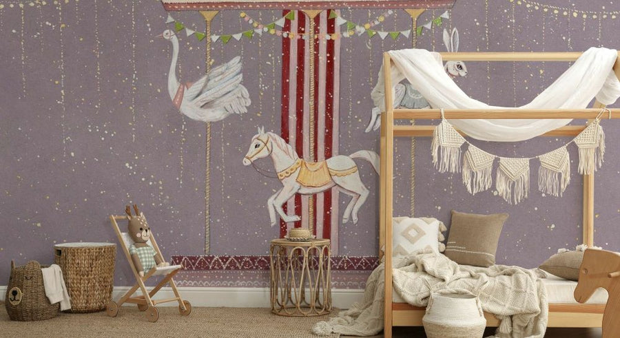 PHOTOWALL / Carousel - Purple (e93335)