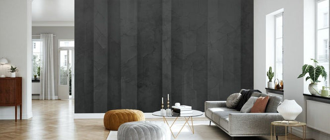 PHOTOWALL / Artistic Marblescape - Black Tower (e93420)