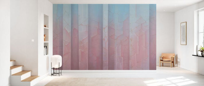 PHOTOWALL / Artistic Marblescape - Dip Dye Pink (e93421)