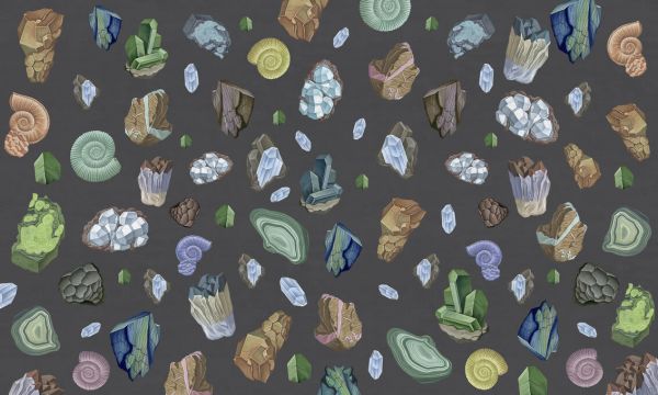 PHOTOWALL / Mineral Artisan Works - Pepper Grey (e93436)