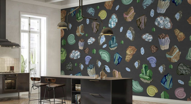 PHOTOWALL / Mineral Artisan Works - Pepper Grey (e93436)