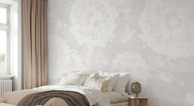 PHOTOWALL / Textured Humming Blooms Light (e93445)