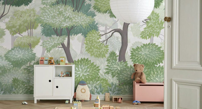 PHOTOWALL / Woodland Textures - Sylvan Serenity (e93451)
