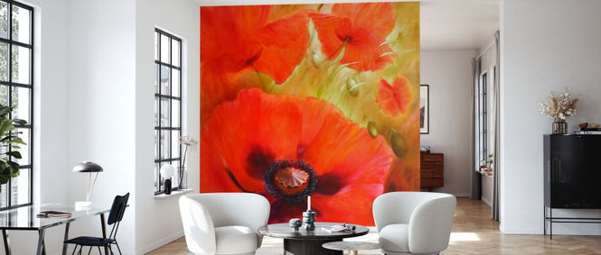 PHOTOWALL / Four Poppies (e93523)