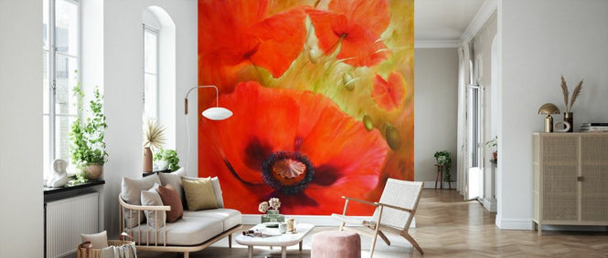 PHOTOWALL / Four Poppies (e93523)