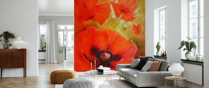 PHOTOWALL / Four Poppies (e93523)