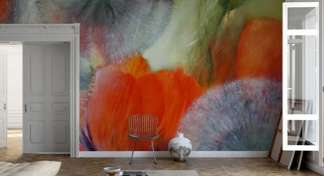 PHOTOWALL / Poppies and Dandelions II (e93525)