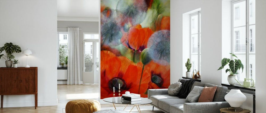 PHOTOWALL / Poppies and Dandelions IV (e93527)