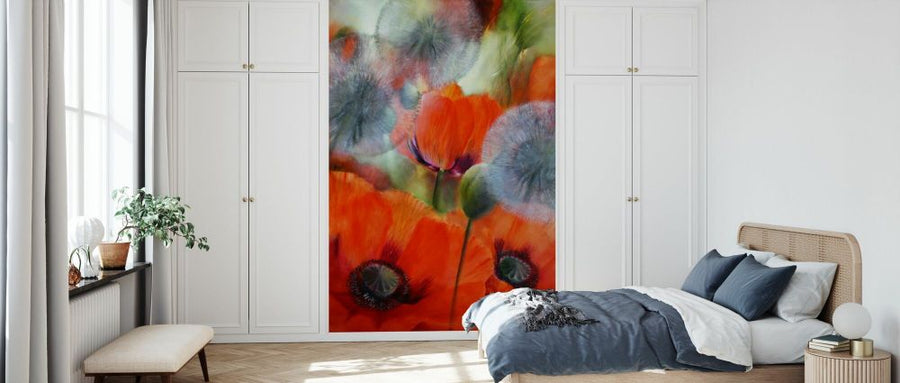 PHOTOWALL / Poppies and Dandelions IV (e93527)