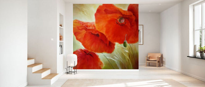 PHOTOWALL / Three Poppies II (e93534)