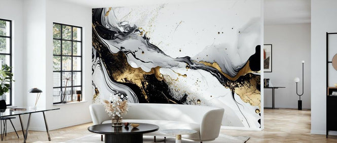 PHOTOWALL / Marble Ink Painting (e93539)