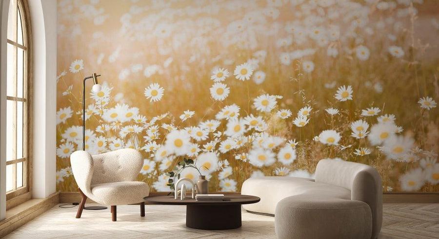 PHOTOWALL / Field of Daisies (e93546)