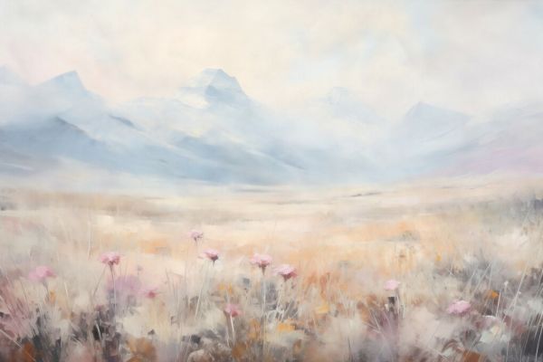 PHOTOWALL / Watercolour California Spring (e93567)