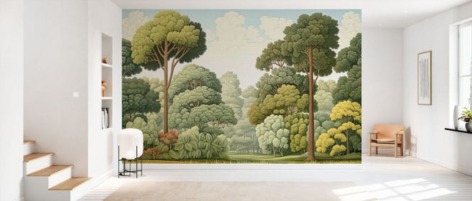 PHOTOWALL / Woodcut Forest (e93572)