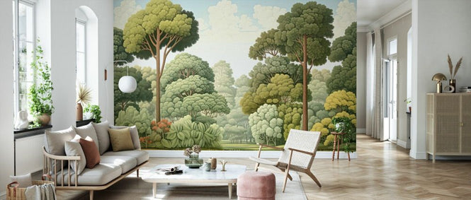 PHOTOWALL / Woodcut Forest (e93572)