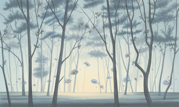 PHOTOWALL / Forest Fish - Nature (e93647)